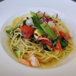 SLF - ★魚介とあおさ海苔のペペロンチーノ