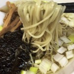 美しいストレート細麺