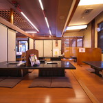 야키니쿠 라쿠엔 시오지리점 - お座敷席です。