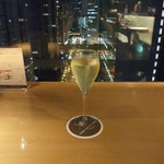 グリーンアップルテイストのスパークリングワイン