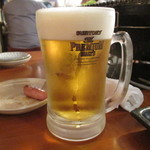 Kyoumotsunabe Horumon Shushu - 生ビール