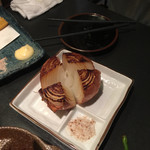 焼野菜 五十家 - 焼き鳥玉ねぎは早めにオーダーするといいかも