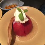 焼野菜 五十家 - トマトのレモングラス漬けマスカルポーネ添え！！！デザートみたい。１人一個頼めば良かった！