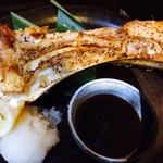 築地 本丸 - 大きいまぐろカマ