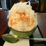 アカサカ 桃源 - キャラメルミルク　かき氷