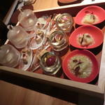 大安吉日 - 先付けはオサレ風