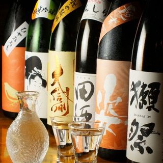 【プレミア日本酒飲み放題750円/30分】常時60種以上！