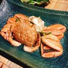 旬彩の里 野兎 - 料理写真:2016.10.7の店主おまかせコース
八森沖でとれた毛ガニ