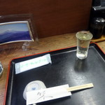 八王子総合卸売センター 市場寿司 たか - 日本酒冷や400円