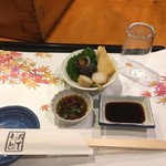 勇ずし - 先付け