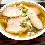 ちや食堂 - 辛口野菜ラーメンチャーシューTP