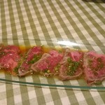 パスタイオ・コッコ - 銘柄牛のタタキ