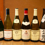 柳家 - 今回の料理と頂いたワインと日本酒