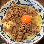 丸亀製麺 - 牛すき釜玉大¥７９０
            by masakun 