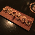 フジマルクラフト - ゴルゴンゾーラ、ナッツ、蜂蜜のブルスケッタ 