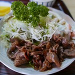 Chikaramochi Shokudou - 焼肉定食（850円）