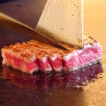 鉄板焼 天 本丸 - 国産牛ステーキ