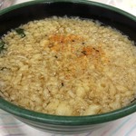 波止場食堂 - たぬきそば、260円　2016/10/3