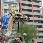 三和鮨 - 筑後町の龍踊（白龍）（2016.10）