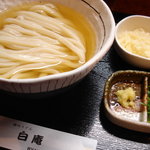 讃岐うどん白庵 - シンプルにひやひやで。