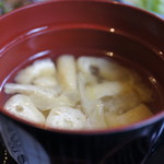 ウオカメ - 定食の味噌汁
