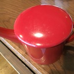 錦水庵 - そば湯