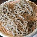 錦水庵 - せいろそば大盛り
