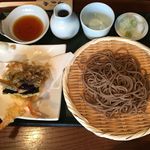 錦水庵 - 天ぷら田舎そば