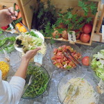 にぐるまやダイニング - サラダバー