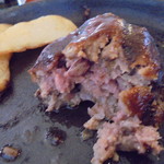 にぐるまやダイニング - 中はレア