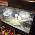 にぐるまやダイニング - ケーキコーナー