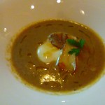 ル･タン東京 - セップ茸とカリフラワーのババロア