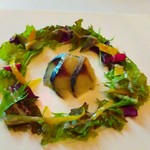 ル･タン東京 - 絞めサバの瞬間燻製