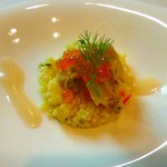 ル･タン東京 - イクラとつぶ貝とクスクスサラダ