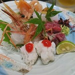 鮨 割烹 若竹 - 造り上盛り合わせ