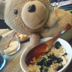 海鮮遊食 Rin - 鶏釜飯(お出汁を入れて)