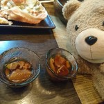 海鮮遊食 Rin - 落葉キノコ酢の物(内緒ですが、サービスしていただきました)