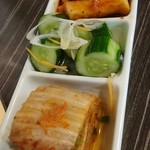 黒毛和牛専門 焼肉スタジアムJan - ナムルの盛合わせ