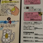 黒毛和牛専門 焼肉スタジアムJan - ハイボールメニュー