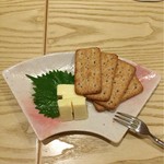 日本料理 天匠 - 自家製チーズのみそ漬け