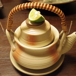 まいもんや かっぱ - 2016年9月　松茸の土瓶蒸し