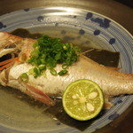 まいもんや かっぱ - 2016年9月　のどぐろの酒蒸し