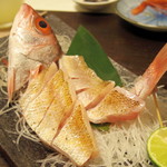 まいもんや かっぱ - 2016年9月　のどぐろの刺身