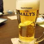 まいもんや かっぱ - 2016年9月　生ビール