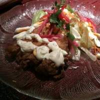 舞浜Teppanyaki＋ - 水郷赤鳥の南蛮風サラダ