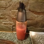 とんかつ マンジェ - 野菜サラダのドレッシング  これも美味