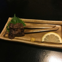 とうふ屋うかい 鷺沼店 - 牛ロース串焼き