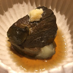 銀座 しのはら - 賀茂茄子は皮ごといける
