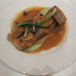 Kensington Place - 鶏肉と芋のメイン