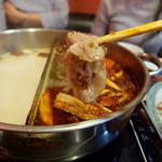 中國家常菜 臨蘭 麻辣火鍋館 - 辛みの赤湯